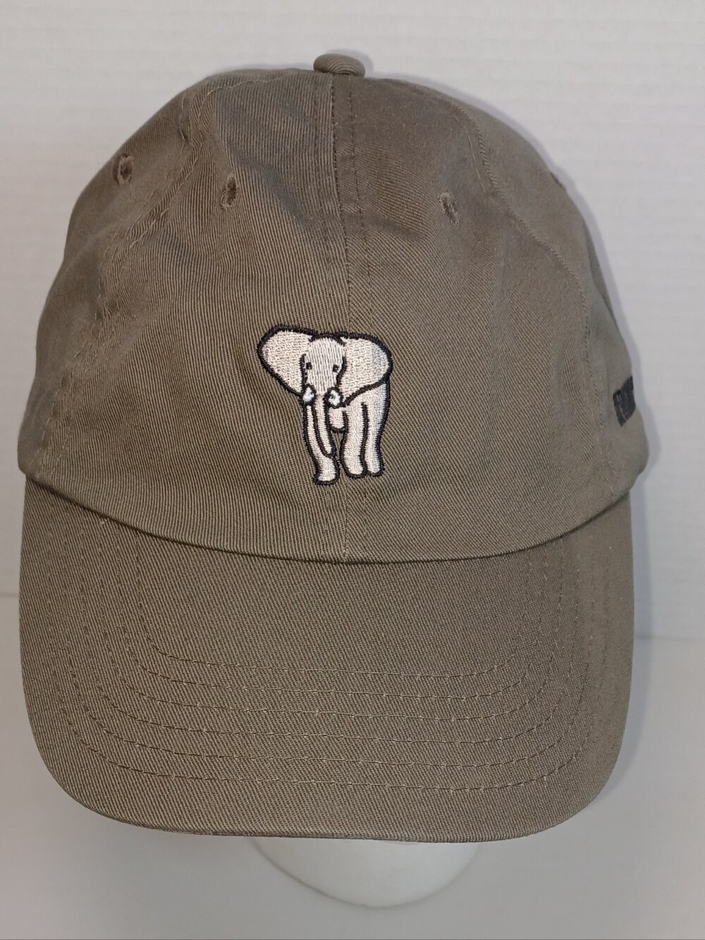 Embroidered Elephant On Front, Indianapolis Zoo Emboidery On Side Baseball Cap